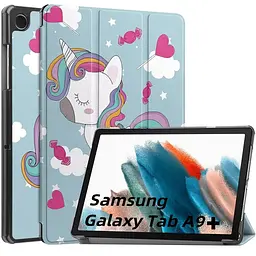 Чохол-книжка BeCover Smart Case для Samsung Galaxy Tab A9 Plus SM-X210/SM-X215/SM-X216 11.0" Unicorn (710321) - мініатюра 2