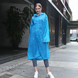 Дощовик універсальний з капюшоном RAINCOAT 150 х 70 см різні кольори - мініатюра 6