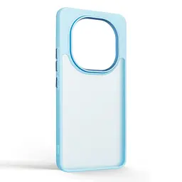 Противоударный чехол для Xiaomi Redmi Note 15 Pro 4G, Frame, голубой, панель-накладка, термополиуретан TPU + поликарбонат PC, защита всего корпуса, защита кнопок и камеры, устойчив к деформациям, ArmorStandart (ARM90015) - мініатюра 2