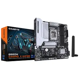 Материнська плата B860M GAMING X WIFI6E s1851 B860 4xDDR5 M.2 HDMI DP Type-C Wi-Fi BT mATX Gigabyte teh0018951 - мініатюра 5