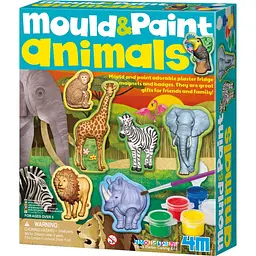 Набір для виготовлення гіпсових магнітів 4M Mould & Paint Зоопарк (00-04775)