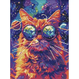 Алмазна мозаїка Зоряні окуляри ©art_selena_ua AMO8088, 30х40 см