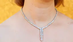 Комплект Кольє і сережки Xuping Jewelry Дебора сріблястий - мініатюра 2