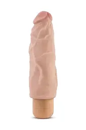 Вібратор Blush Dr. Skin Cock Vibe 9 19 см тілесний - мініатюра 2