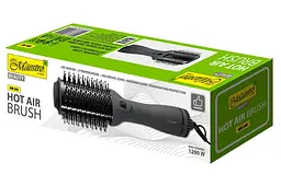 Фен щітка для волосся Maestro MR-260 1200Вт DC чорний - мініатюра 2