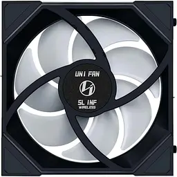 Вентилятор Lian Li Uni Fan SL-INF WIRELESS Reverse 140-1 Black (G99.14RSLIN1W1B.00) - мініатюра 3