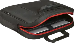 Сумка для ноутбука 16` Defender Geek, Black, поліестер, 390 х 310 х 55 мм (26084) - мініатюра 4