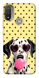 TPU чохол Demsky Pinky dolmatin для Motorola Moto E20