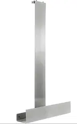 Полиця Rea Tori nikiel brushed на душову стінку REA-85002, Хром - мініатюра 5