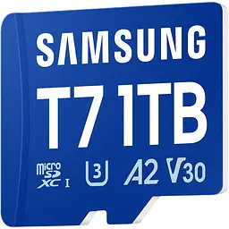 Карта пам'яті Samsung microSDXC T7 1TB Class 10 UHS-I U3 V30 A2 (MB-MB1T0T/WW) [168492] - мініатюра 2