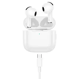 Бездротові навушники Hoco EW78 True wireless stereo headset BT5.4, 30mAh, 300mAh, 4h white - мініатюра 4