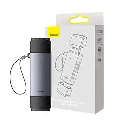 Карт рiдер Baseus Lite Series USB-A & Type-C to SD/TF Card Reader 2-in-1 зчитувач карт пам'яті WKQX060113 - мініатюра 4