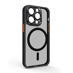 Чохол ArmorStandart Unit MagSafe SE для Apple iPhone 14 Pro Black Orange (ARM75366)