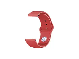 Ремінець BeCover Sport Band Red for Amazfit Bip / Amazfit Bip Lite / Amazfit Bip S Lite / Amazfit GTR 42mm / Amazfit GTS / Xiaomi TicWatch S2 / Xiaomi TicWatch E (706188) - мініатюра 2