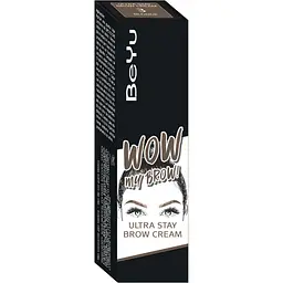 Рідка підводка для брів BeYu Wow My Brow Ultra Stay Brow Cream тон 3, 9 мл - мініатюра 2