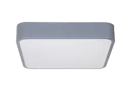 Люстра стельова LED Levistella 752L69 GRAY, 48W, колір 3000K, сірий метал, білий акрил, сучасний стиль