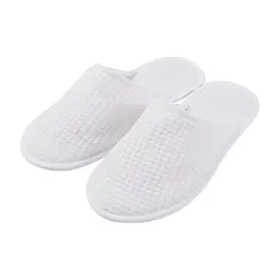 Капці вафельні Lotus Home - White білі