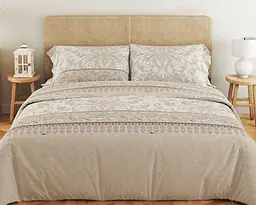 Комплект постільної білизни ТЕП Soft dreams Blenheim полуторний бежевий (2-03857_25665)