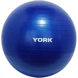 Фітбол York Fitness 65см синій + насос