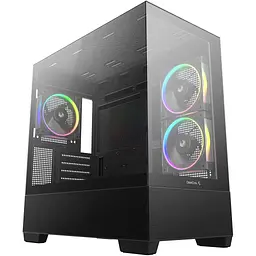 Корпус DeepCool CG380 3F Black без БЖ (R-CG380-BKAGM3-G)