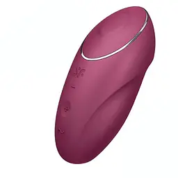 Вібратор для клітора Satisfyer Tap Climax 1 11 см бордовий
