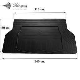 Автомобільний килимок у багажник TRUNK MAT UNI BOOT S 140x80 см