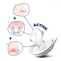 Пустушка Chicco Physio Comfort силіконова від 6 до 16 місяців рожева (74913.11.00.00) - мініатюра 3