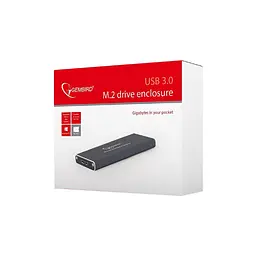 Кишеня зовнішня Gembird M.2 (NGFF), USB3.0, черный (EE2280-U3C-01) - мініатюра 5