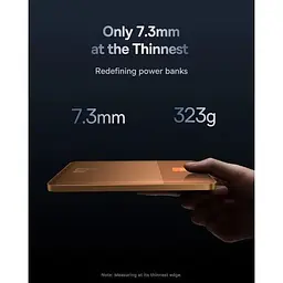 Портативна батарея Power Bank Baseus Blade2 65 W 12000 mAh P10063801733-00 Canyon Coral - мініатюра 2