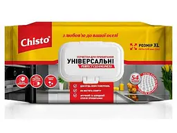 Серветки вологі для прибирання CHISTO 54шт Універсал