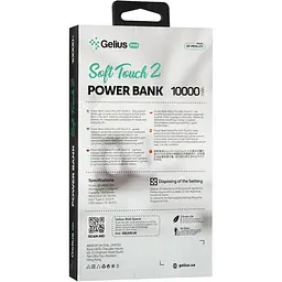 Портативна батарея Gelius Pro Soft 2 GP-PB10-011 10000mAh Black - мініатюра 3