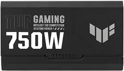Блок живлення ASUS TUF-GAMING-750G PCIE5 750W Gold (90YE00S3-B0NA00) U1 - мініатюра 4