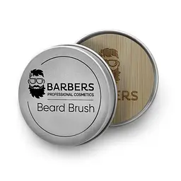 Щітка для бороди Barbers Round Beard Brush - мініатюра 2