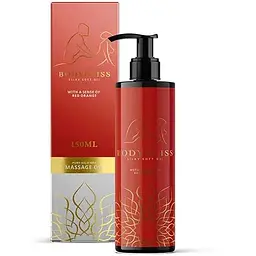 Масажна олія BodyGliss Silky Soft Oil Red Orange, 150 мл - мініатюра 2