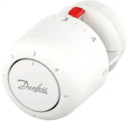 Термостатичний елемент Aero RA +7...28°C Click вбудований датчик білий Danfoss teh0015823