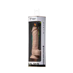 Фалоімітатор SilexD Johnny Real Skin Flesh (7in MODEL 1), суперсофт-силікон+Silexpan SILEXD SX1286 101068 - мініатюра 3