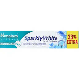 Зубна паста Himalaya Herbals Sparky White комплексний догляд для сяючої білизни 75 мл