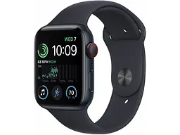 Смарт-годинник Apple Watch Series 8 GPS + Cellular 41mm Midnight Aluminum Case w. Midnight Sport Band (MNHV3)