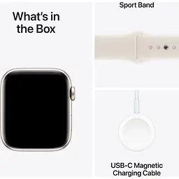 Смарт-годинник Apple Watch SE 2 GPS 40mm Starlight Aluminum Case with Starlight Sport Band S/M (MXEF3) [121614] - мініатюра 4
