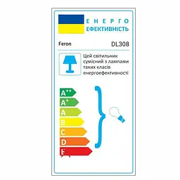 Вбудований світильник Feron DL308 під лампу золото - мініатюра 2