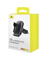 Автоматичний тримач + бездротове зарядне Baseus Milky Way Pro 15 W BS-CM023 - мініатюра 8