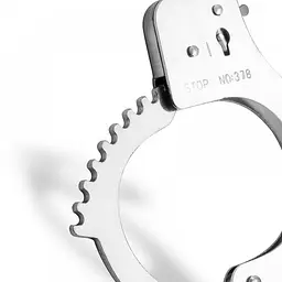 Наручники Easy Toys Metal Cuffs-Silver - мініатюра 3