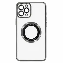 Магнітний чохол XON PhoneCase Magnetic для iPhone 11 Pro Max (PCMC1111400G 8154) Сірий/Прозорий