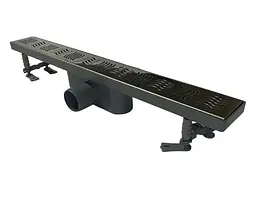 Душовий канал Maxiflow Classic Line 60 см решітка Хвиля 4012.0Y050K.060.1 - мініатюра 5
