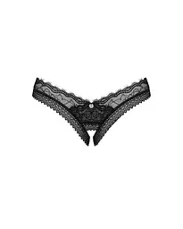 Трусики Obsessive Medilla crotchless thong XS/S - мініатюра 3
