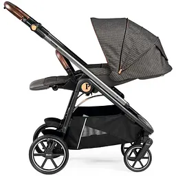 Коляска Peg-Perego Veloce 500, 2 в 1, вишукано-коричнева зі смужкою (PACK-VEL2100000003) - мініатюра 2