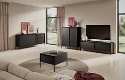 Стіл журнальний Perfect Home Сенсо / Senso 68 Чорний (PFH-091139) - мініатюра 6