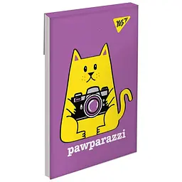 Блокнот Yes Cool animals А7 48 аркушів клітинка 1 шт. в асортименті (151940)