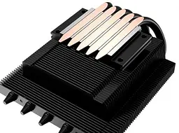 Кулер для процесорів ID-Cooling IS-50X V3, алюміній, 1x120 мм, PWM, для Intel 115x/1200, AMD AM4/AM5, до 130 Вт, гідродинамічний підшипник - мініатюра 3