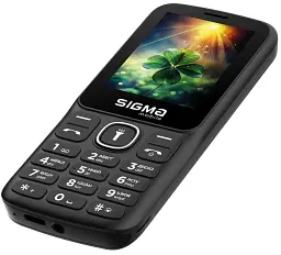 Мобільний телефон Sigma X-Style 242 Lucky Black UA UCRF - мініатюра 2